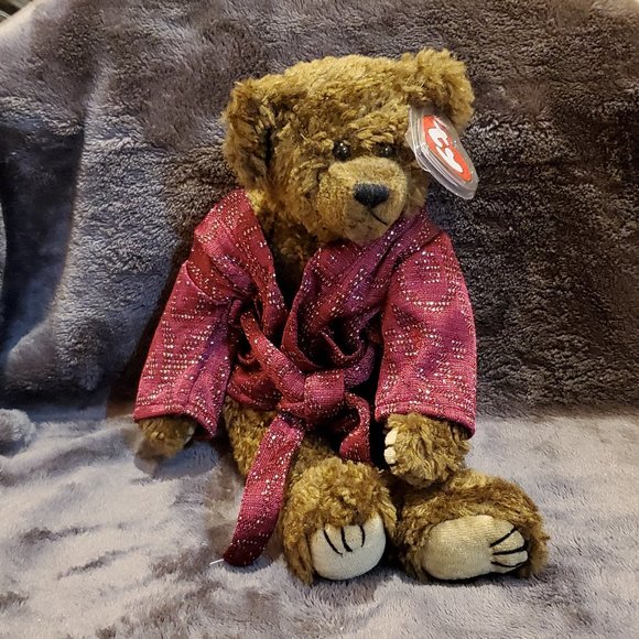 Vintage TY Beanie Babies "Tyrone" The Bear 1993 - Picture 1 of 4